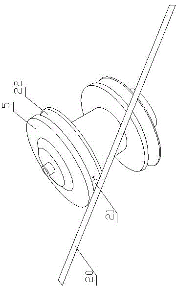 Heald polishing device