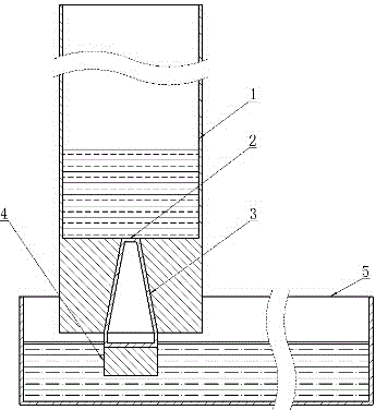 Liquid level control device used in high temperature condition