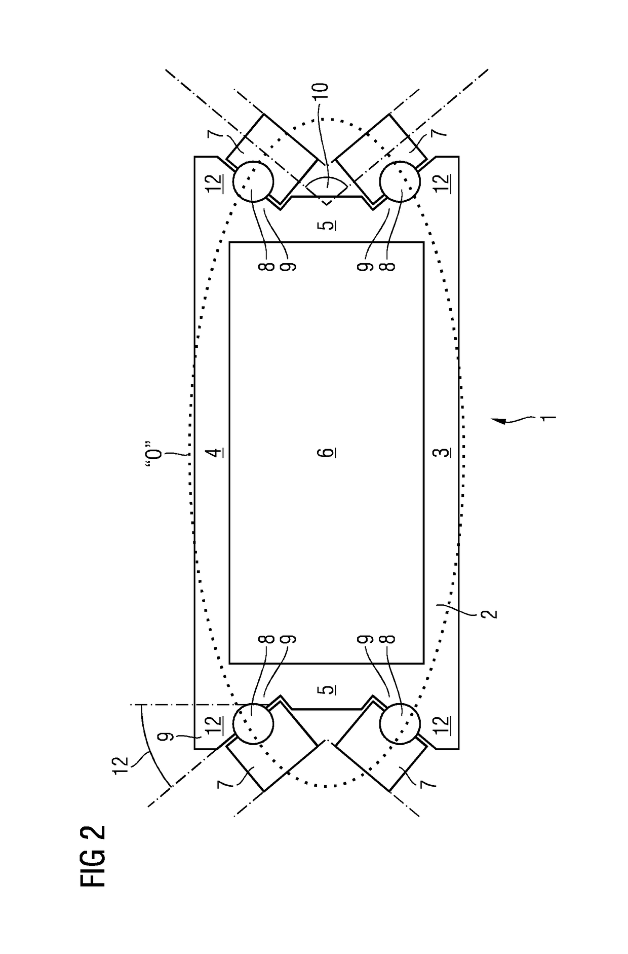 Device having a c-arm and x-ray imager