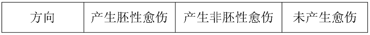 A method and medium formula for improving the germination rate of young wheat embryos