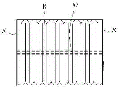 Refractory fiber module and rapid construction method applying refractory fiber module