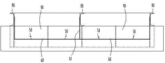 Refractory fiber module and rapid construction method applying refractory fiber module