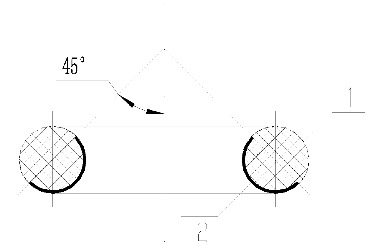 A PTFE rubber-plastic composite self-lubricating O-ring