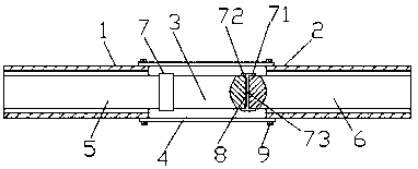 Bus duct assembly with rapid and stable connection function