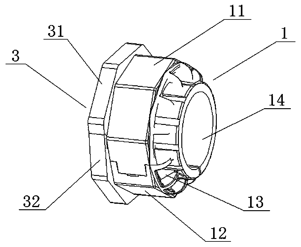 Distribution substation cable incoming and outgoing port plugging device