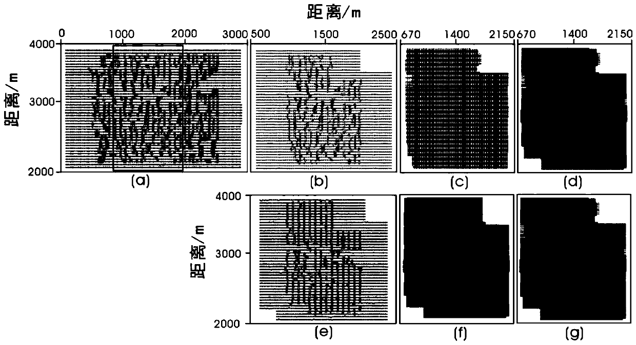 Method and system for processing four-dimensional seismic data in detection of coal field goafs