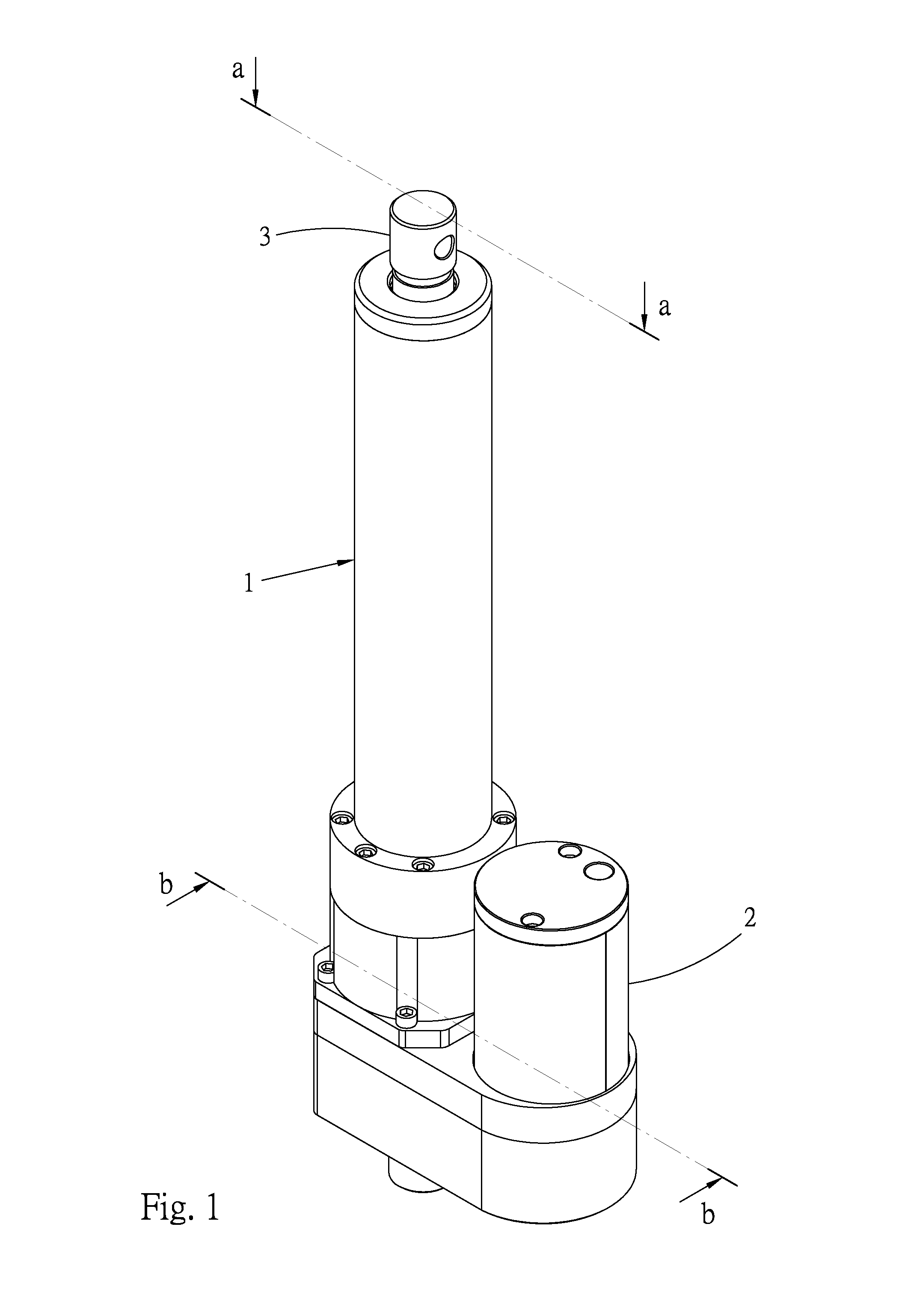 Complex reduction mechanism of linear actuator