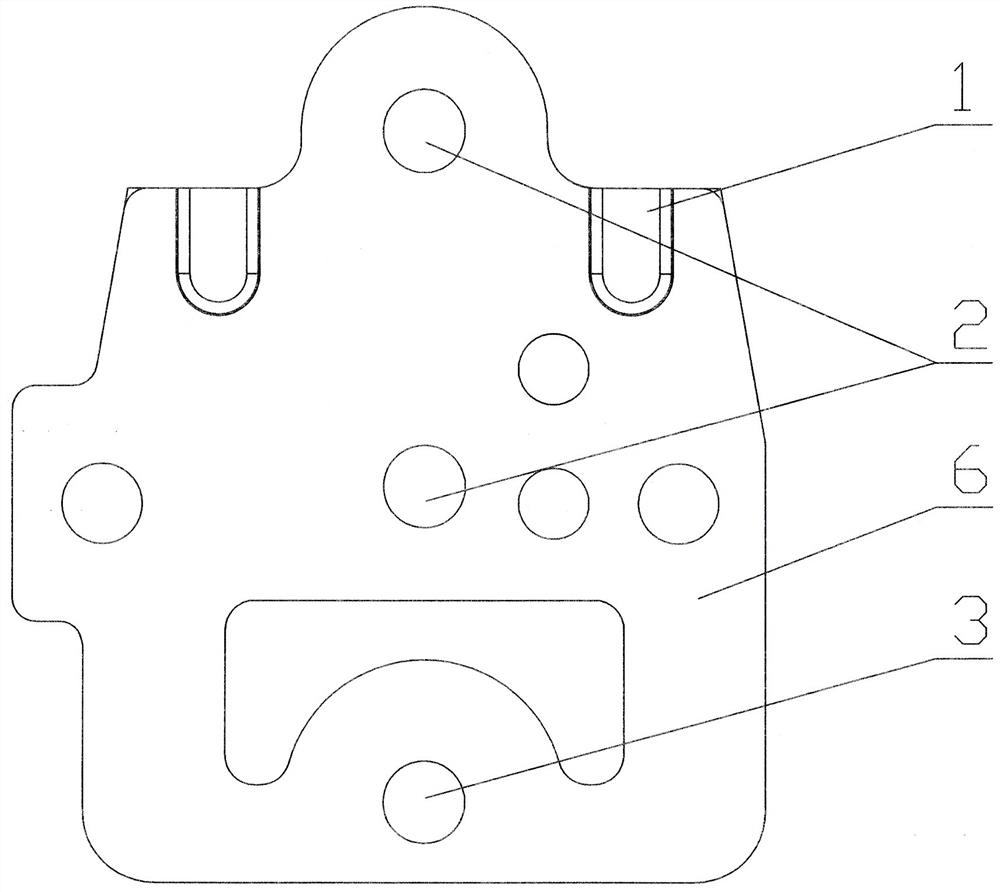 A production method of positioning connection bracket