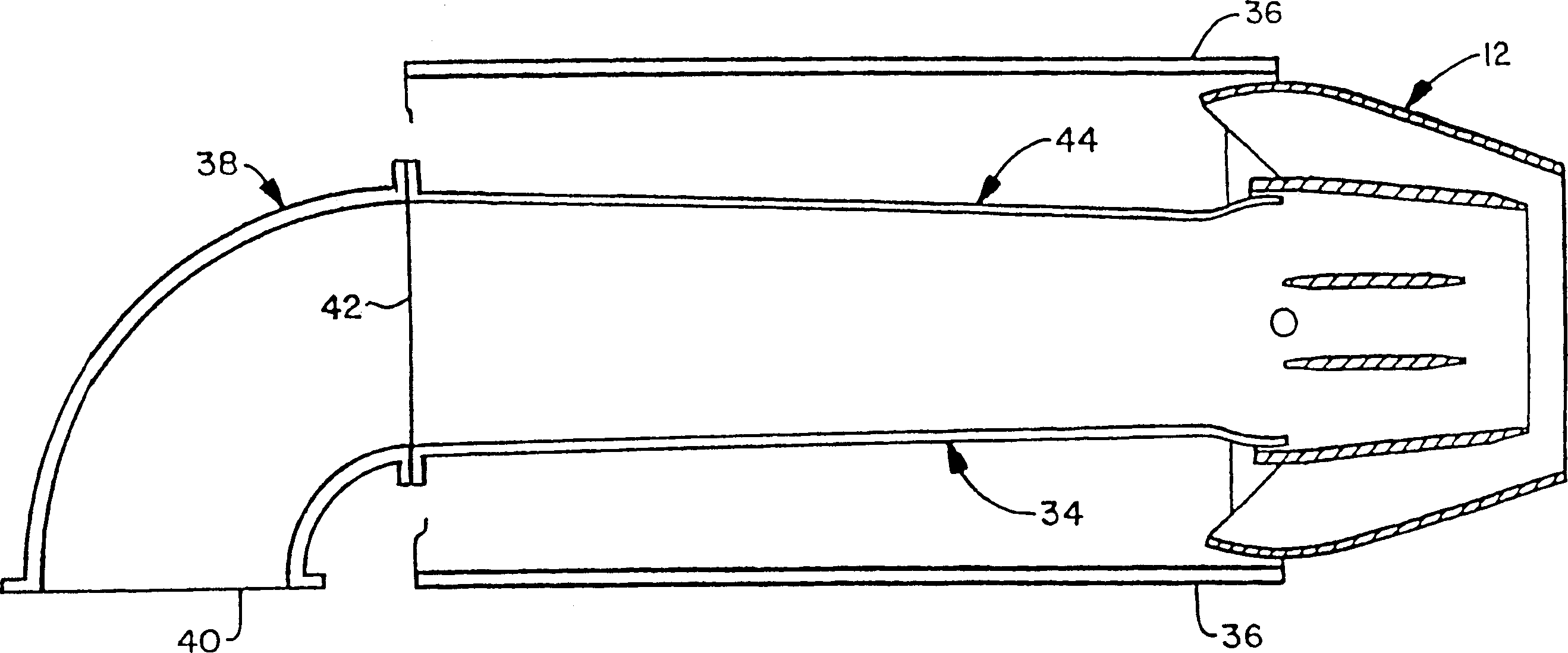 Pulverized solid fuel nozzle tip