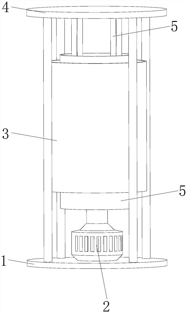 Dehydration device for feed processing