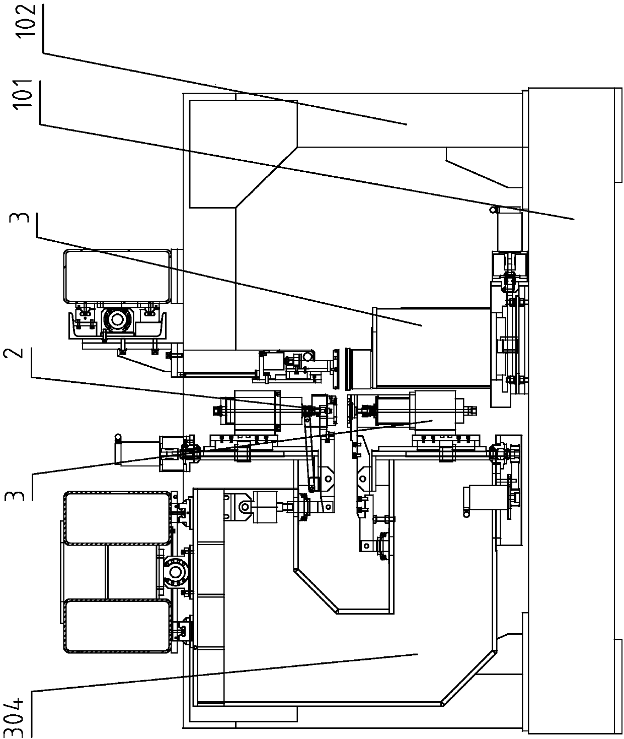 Glass plate drilling equipment