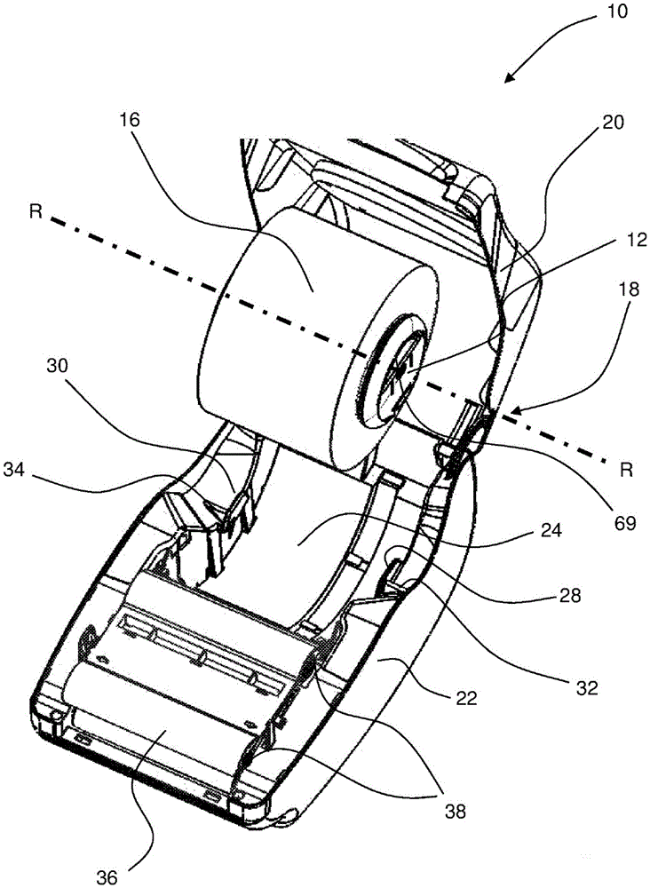 Reel dispenser