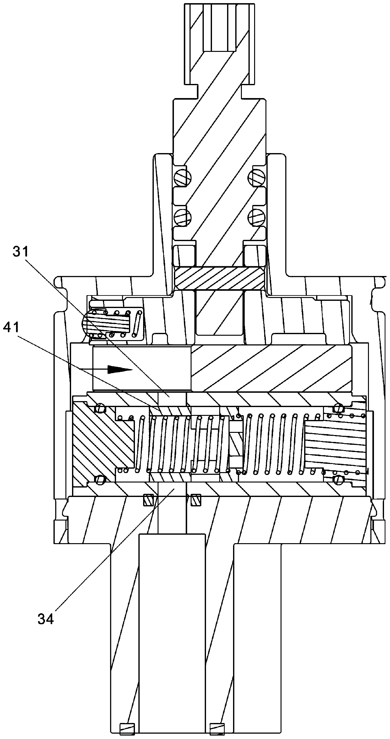 Cold discharge valve element