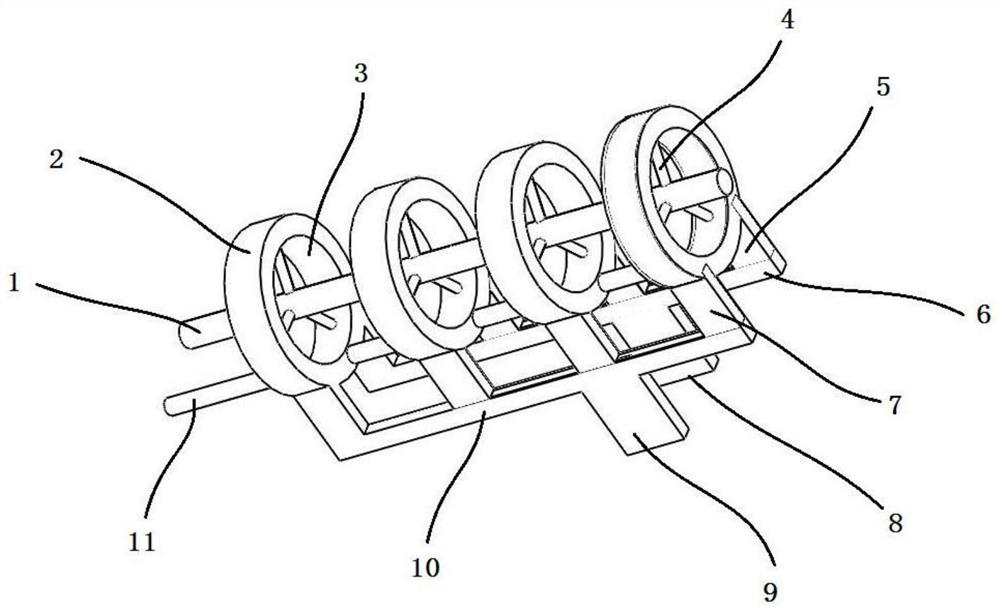 A zeolite runner capable of intensive treatment of exhaust gas