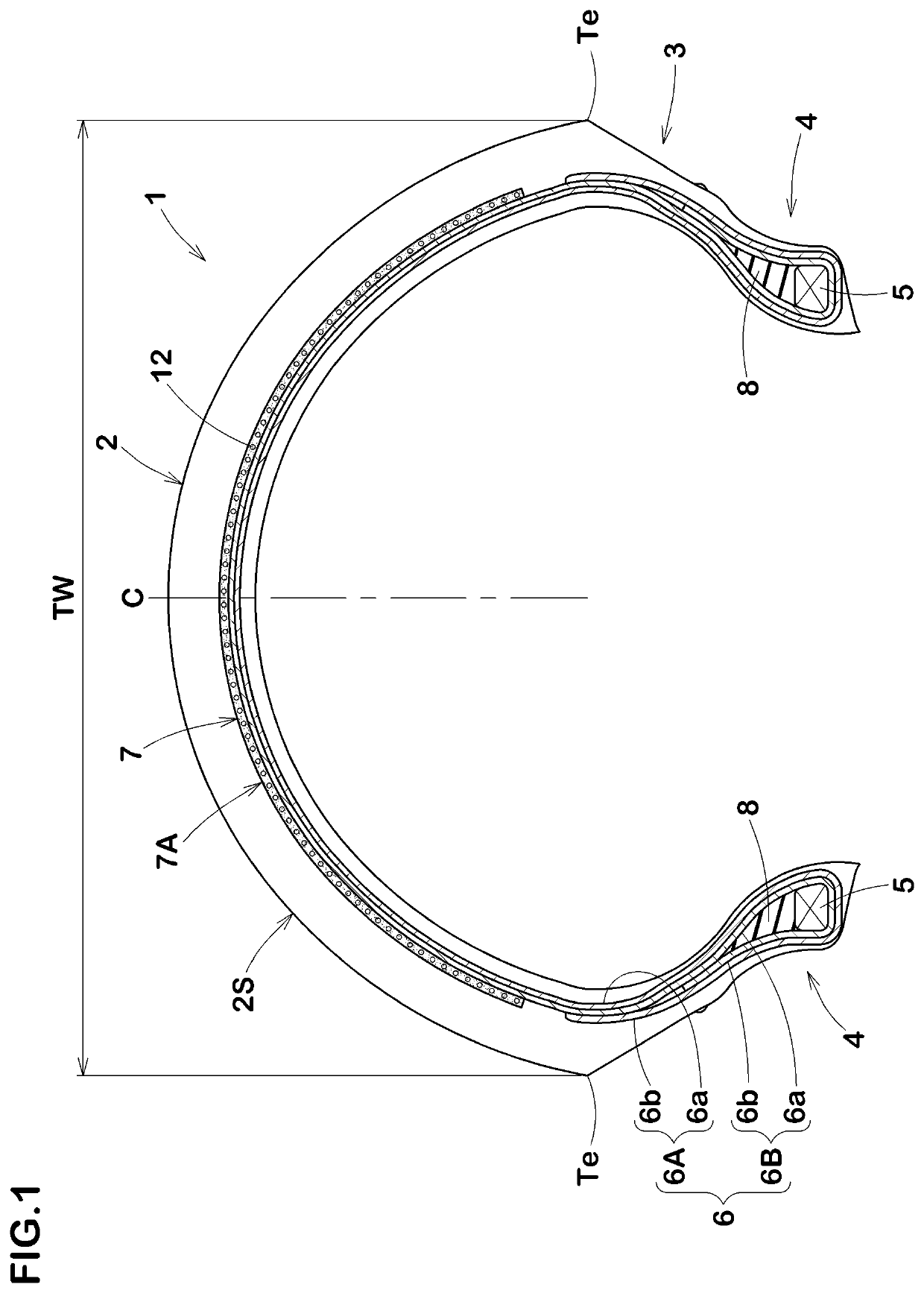 Motorcycle tyre