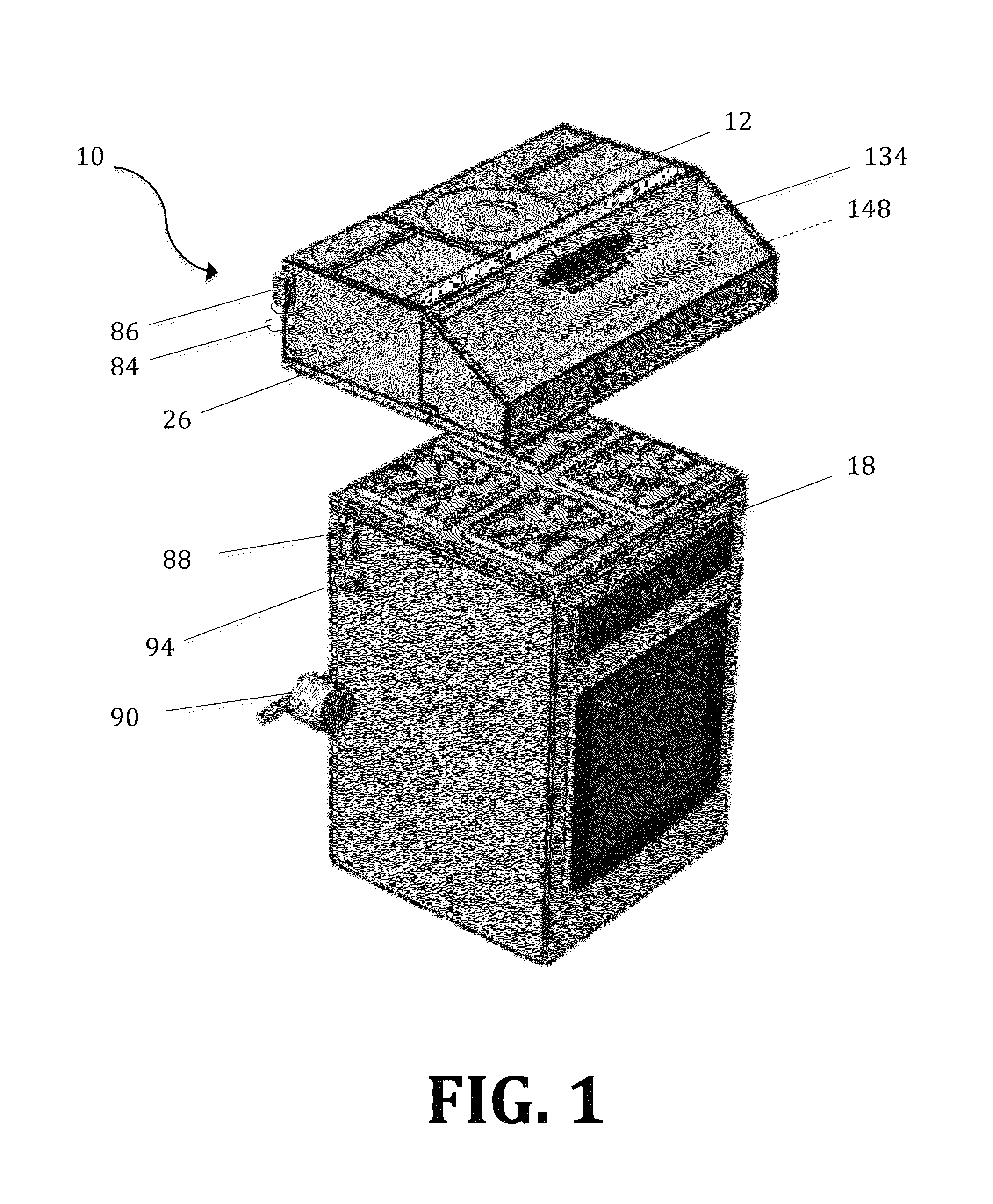 Cookery air purification and exhaust system