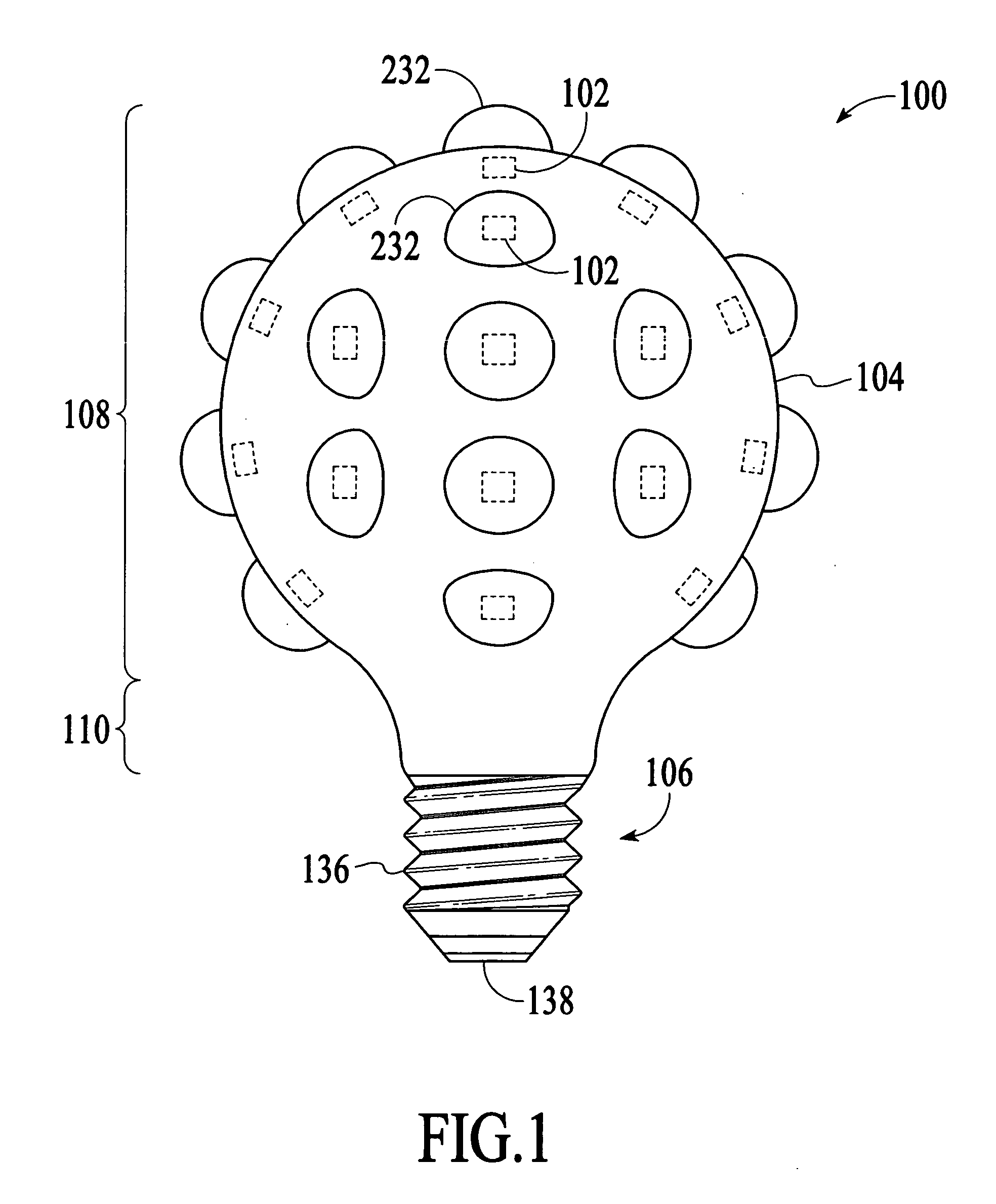 Illumination device and method of making the device