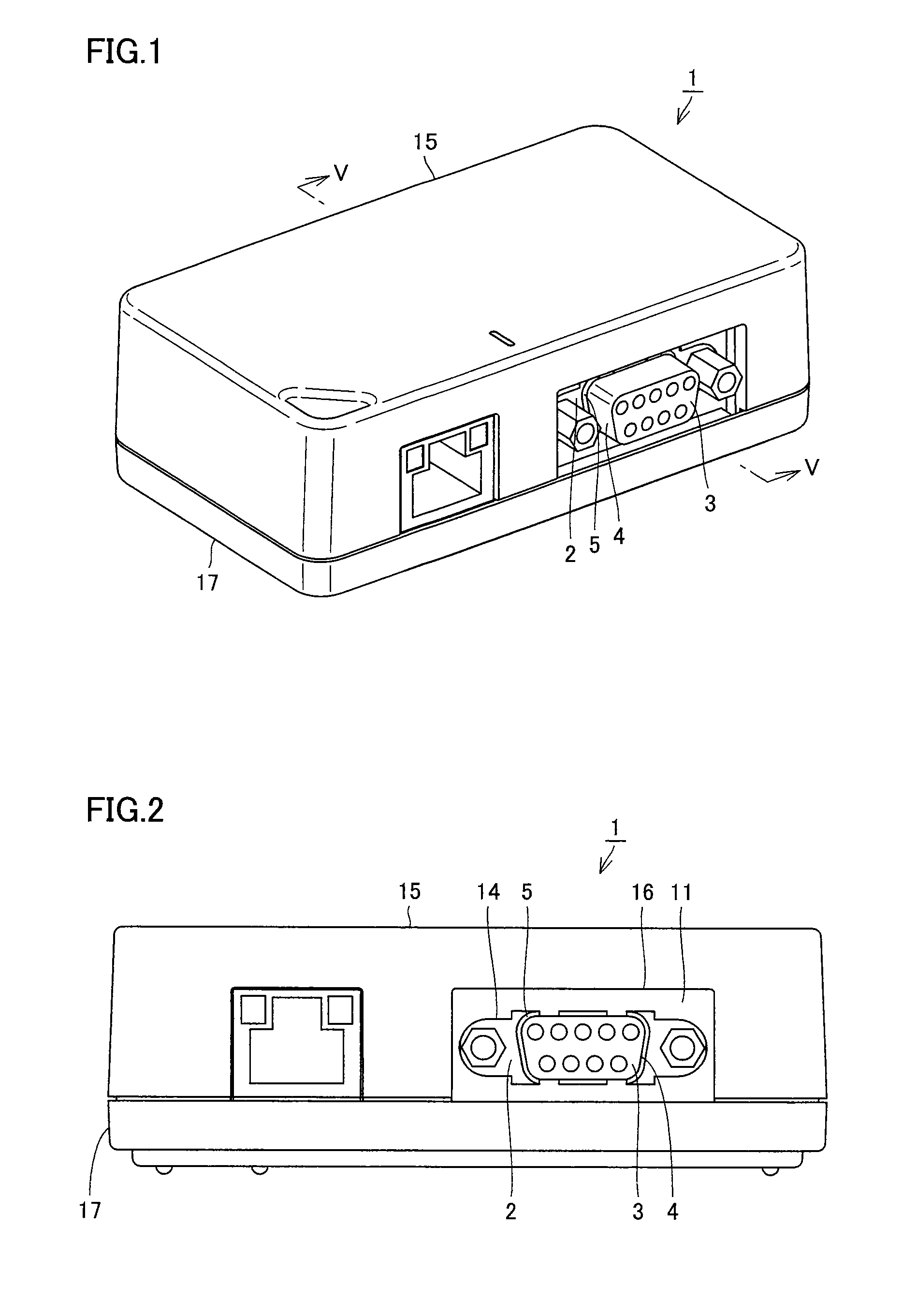 Electromagnetic shield structure of electronics housing