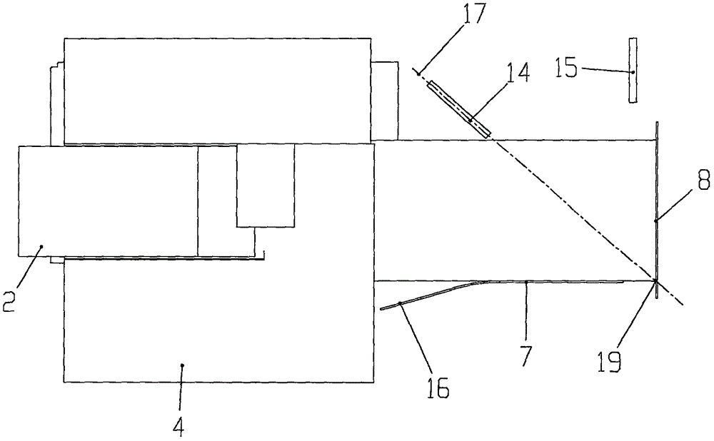 Flexible material conveying and correcting device based on air suspension principle