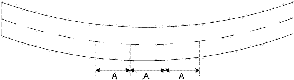 A curved grating structure, display panel and display device