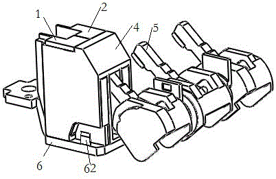 A circuit breaker with a new type of arc extinguishing chamber