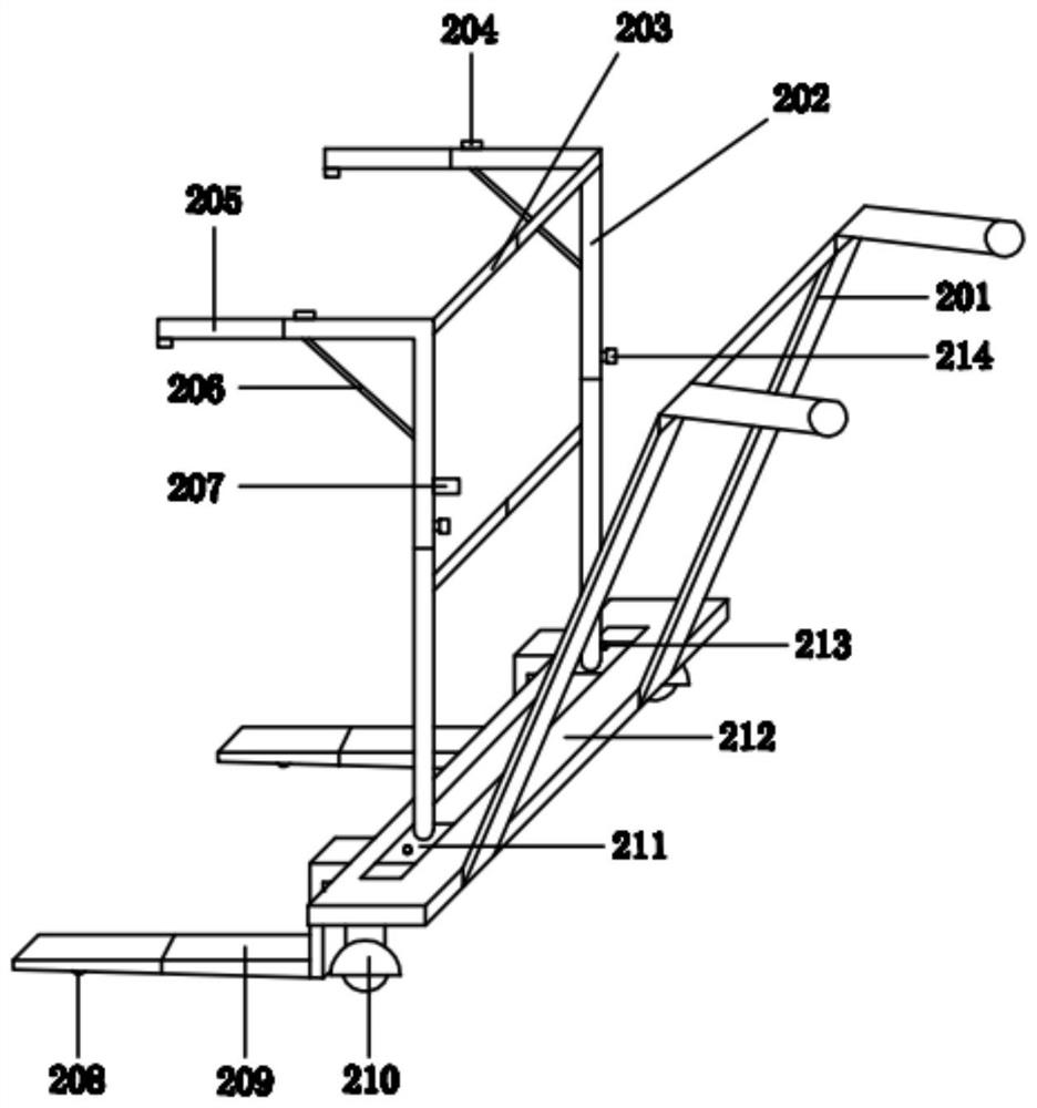 Device facilitating agricultural product carrying