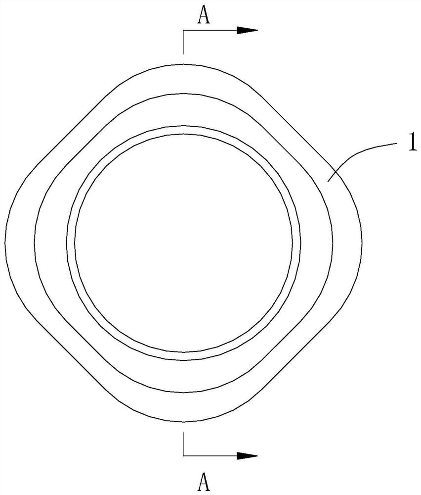 Bidirectional anti-falling sealed pipe connecting structure