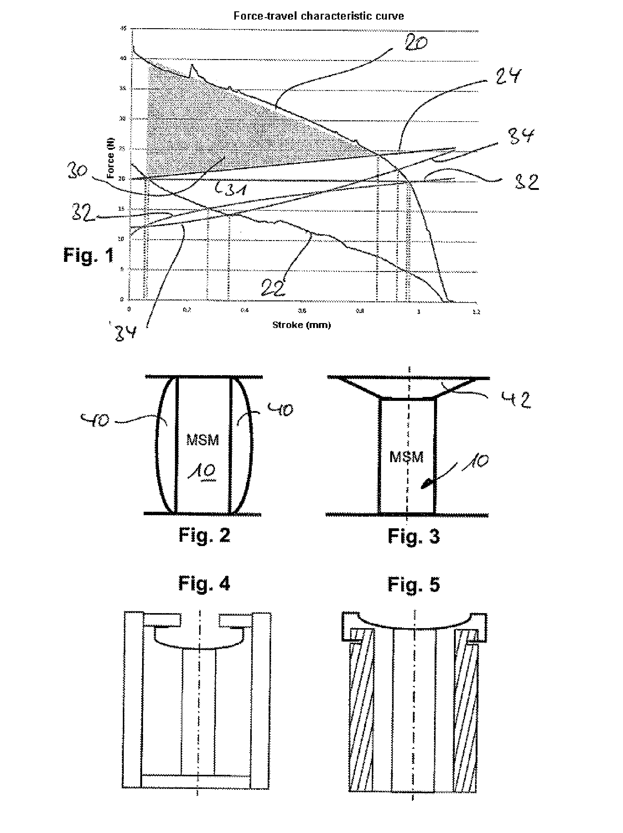 Actuator device and process for producing an actuator device