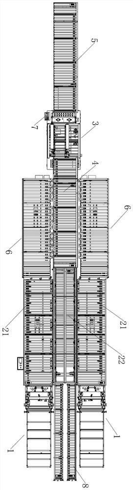 Metal plate cutting and forming production line and production method