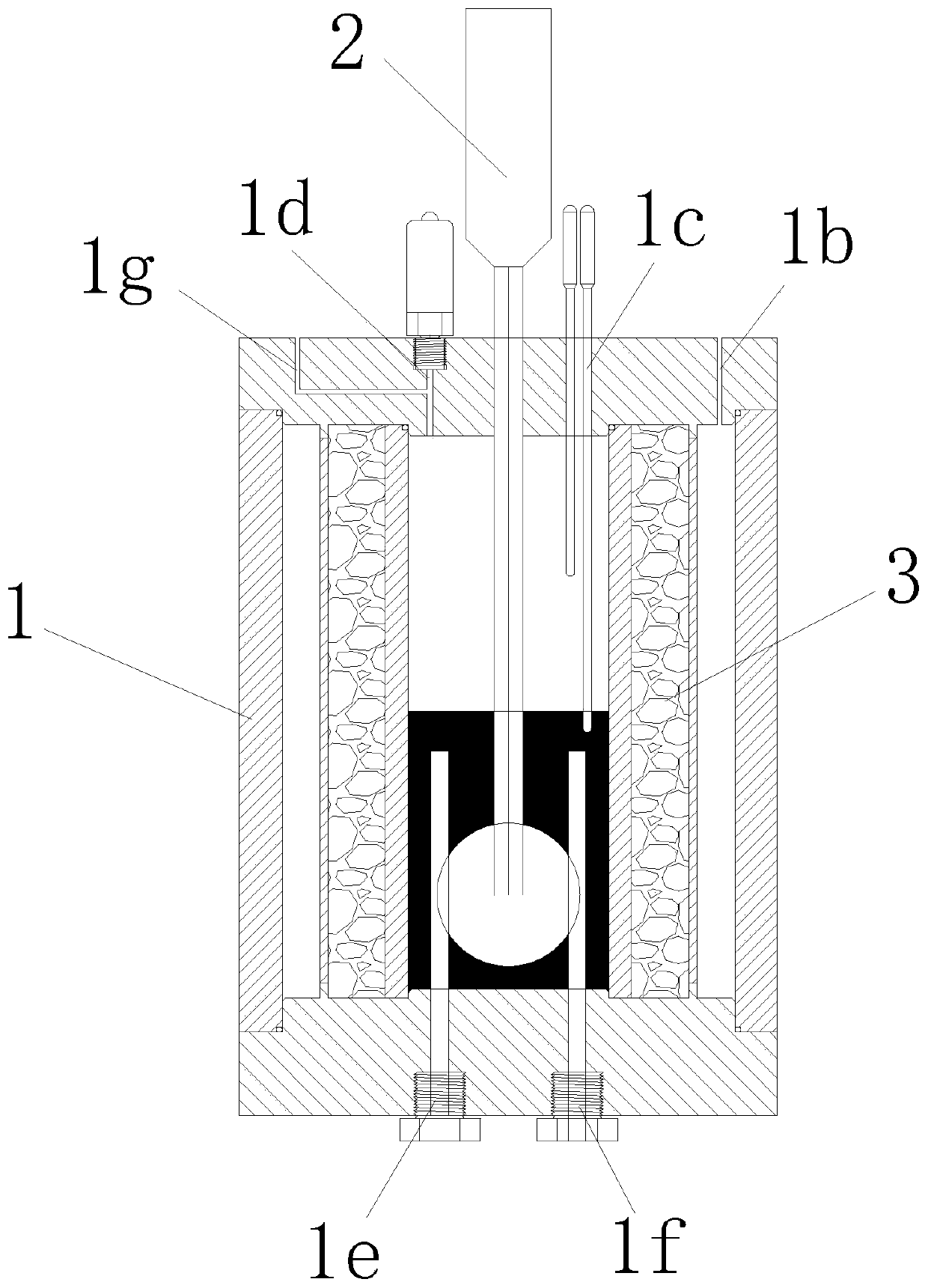 Mechanical stirring kettle and experimental measurement device for simulating deep-sea oil-gas drilling process