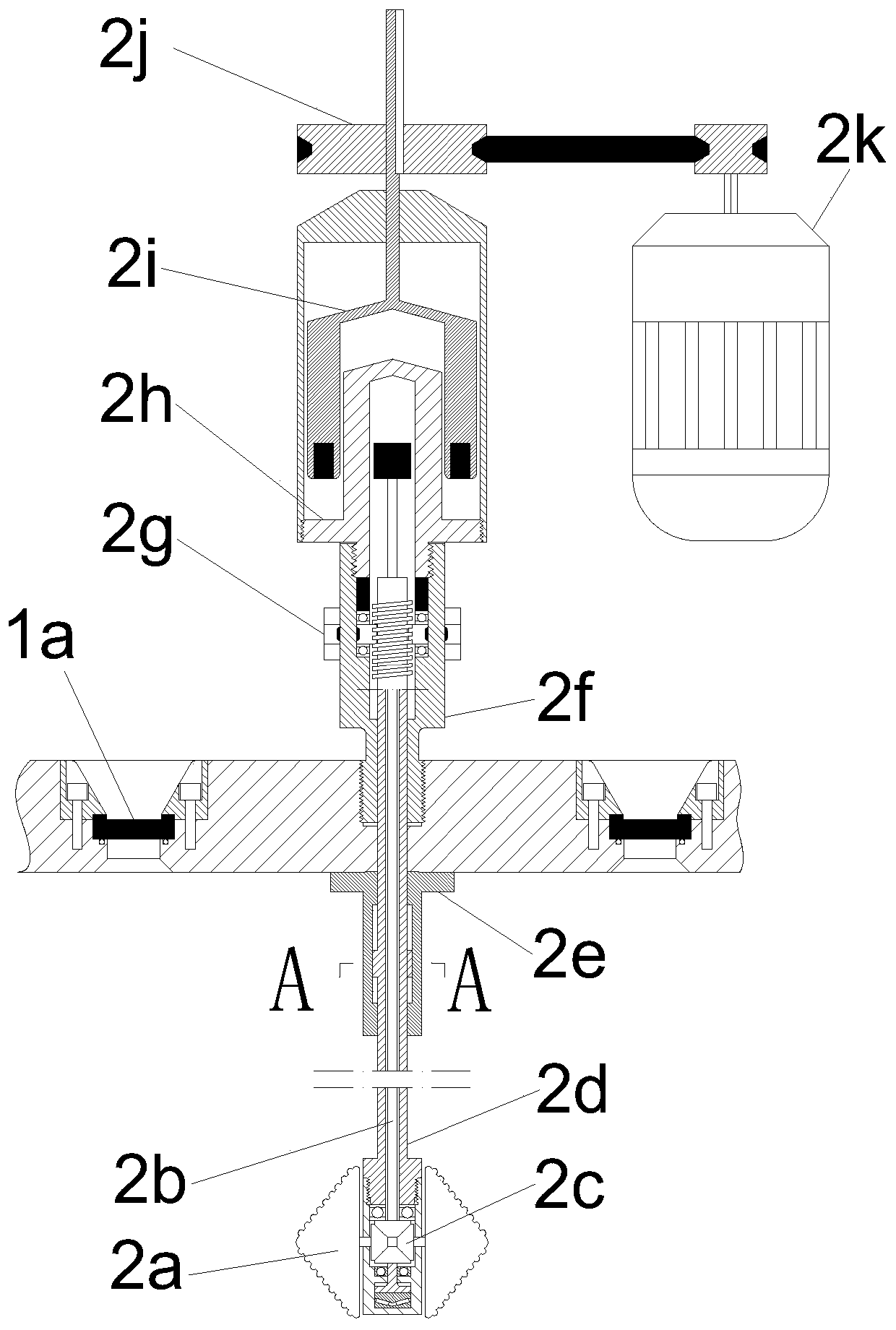 Mechanical stirring kettle and experimental measurement device for simulating deep-sea oil-gas drilling process