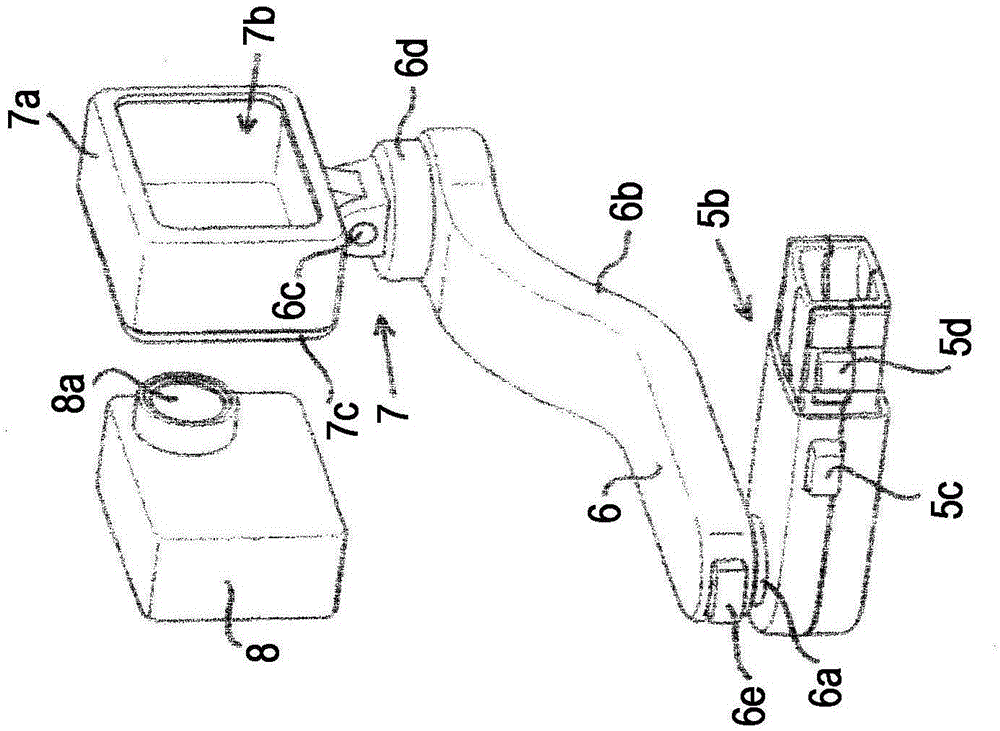 Retaining device for a still or video camera in the interior of a motor vehicle