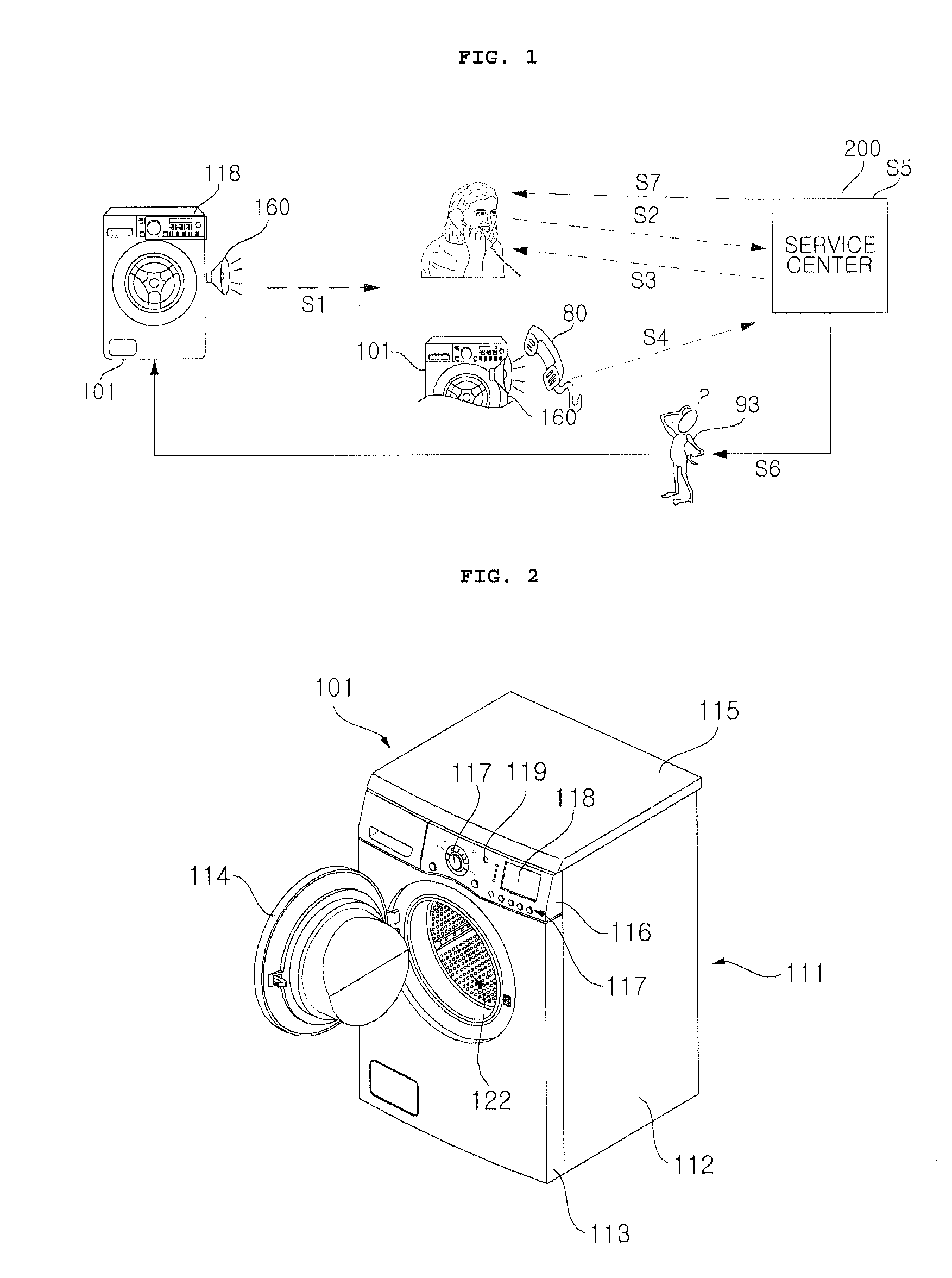Diagnostic system and method for home appliance