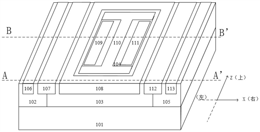 Bidirectional voltage-stabilizing electrostatic surge full-chip protection integrated circuit