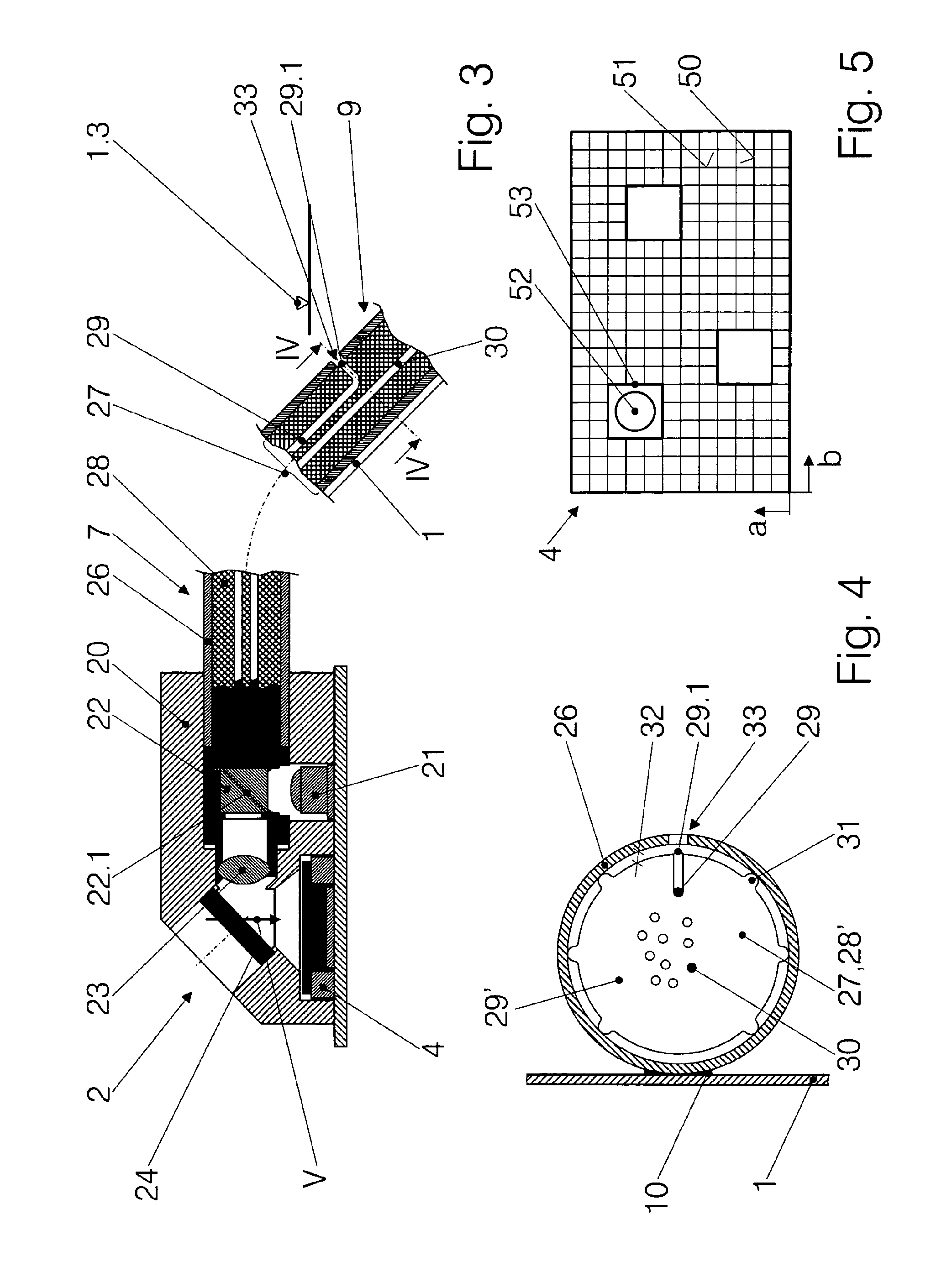 Method and device for the optical measurement of state variables and the level in a container for liquefied gases, and device therefor