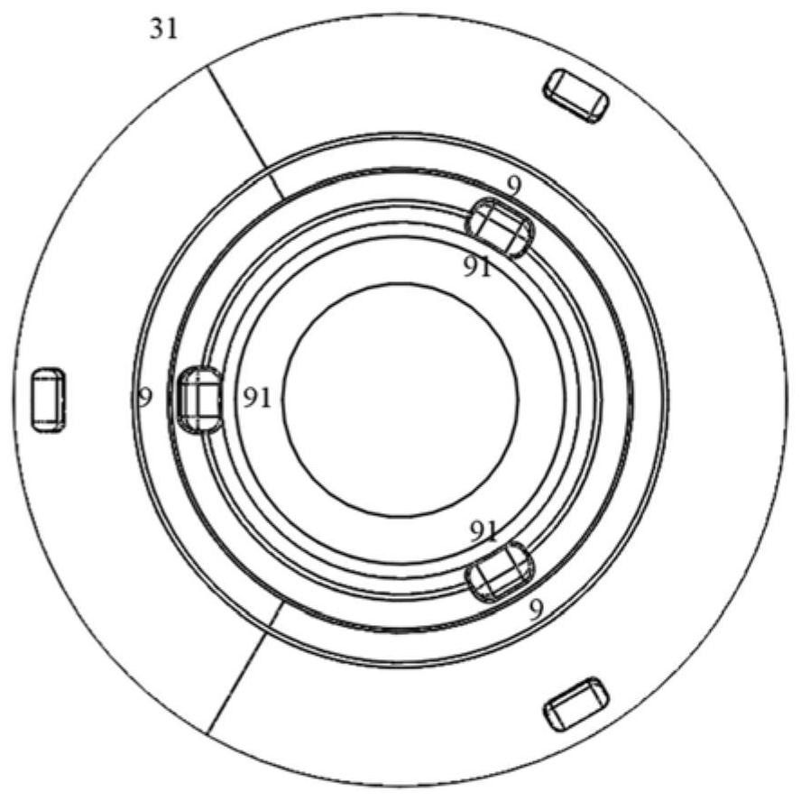 Hydraulic torque converter provided with torsion damper and motor vehicle including same