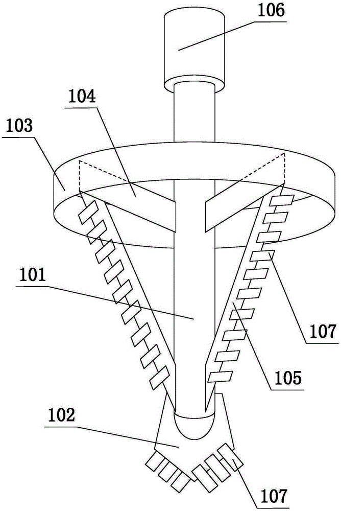Drill bit for constructing cast-in-situ bored pile and hole forming method using same