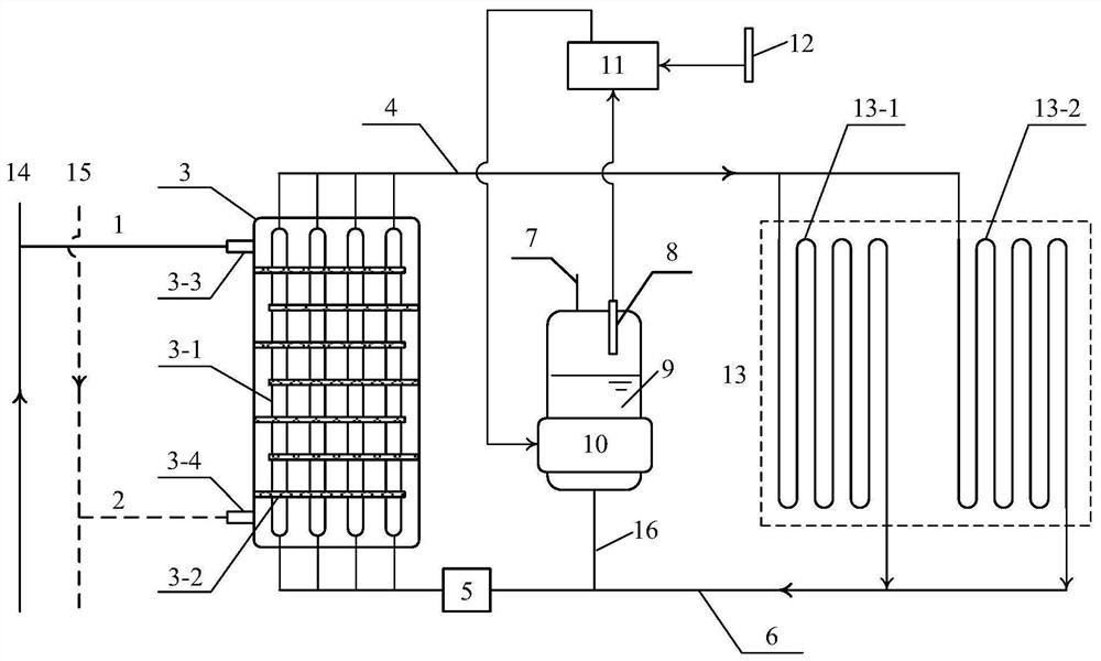 Efficient indoor heating system for capillary pump