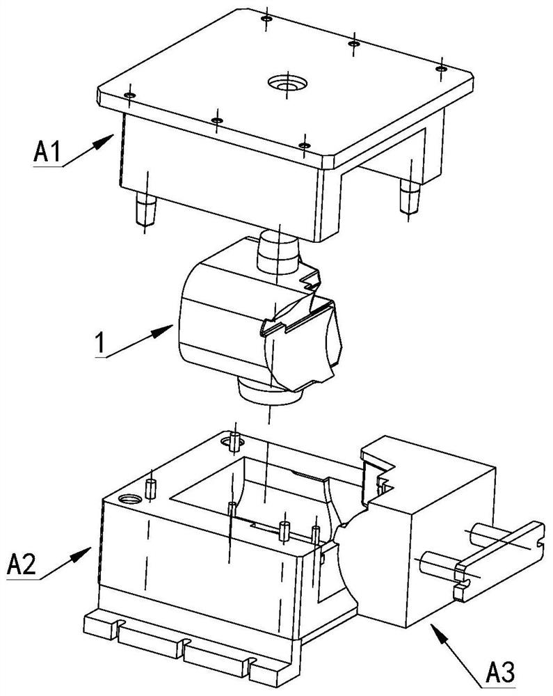 A molding method of a compressor casing and the compressor