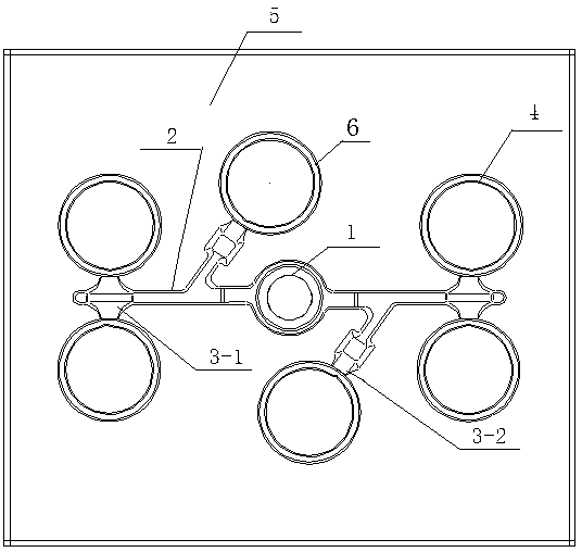 Alloy gray cast iron piston ring as well as manufacturing method and special template thereof