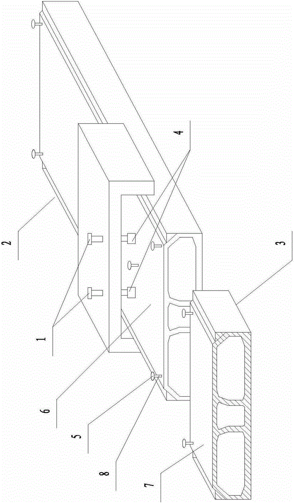 Measuring and Controlling System and Method for Underwater Attitude of Pipe Sections