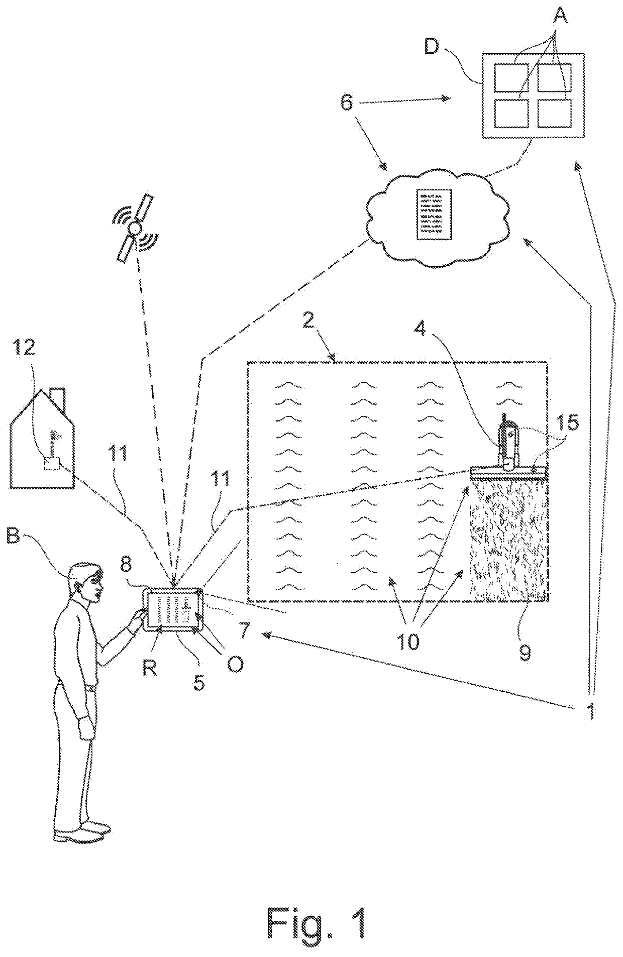 Method for supporting a user in an agricultural activity