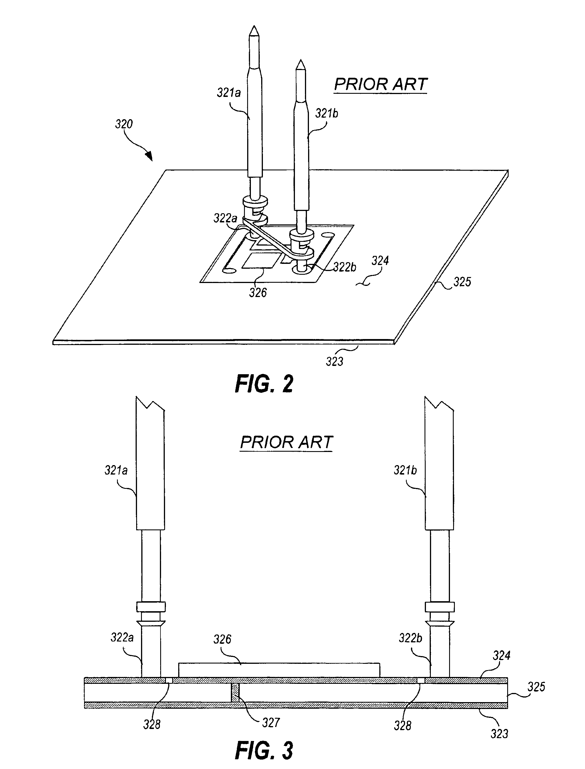 Capacitive probe assembly with flex circuit