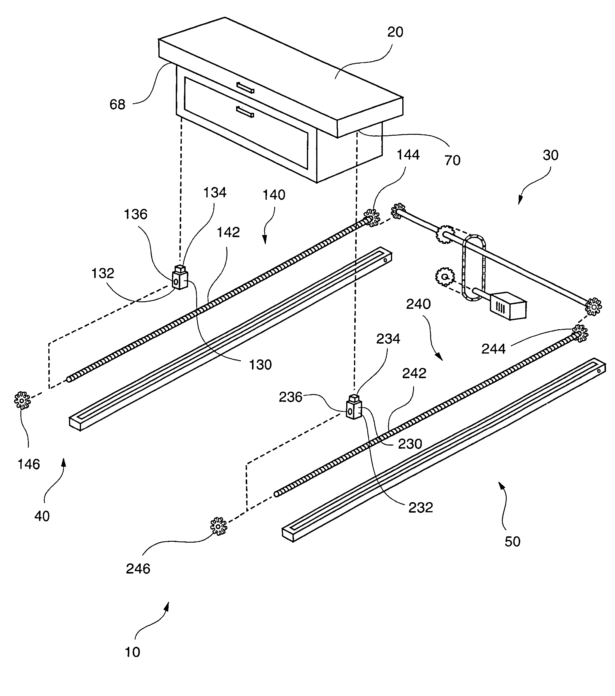 Cargo box assembly and method of use thereof