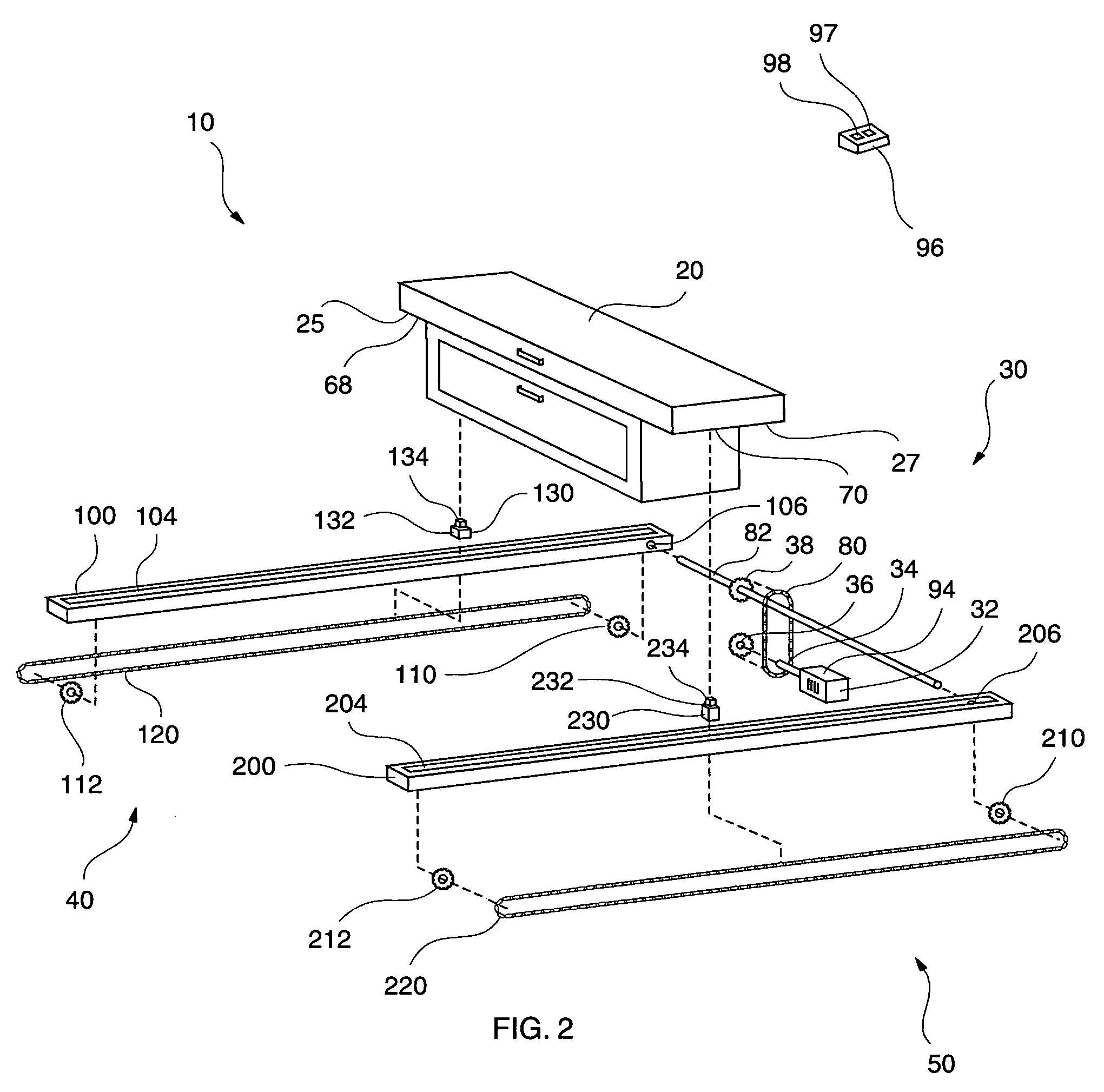 Cargo box assembly and method of use thereof