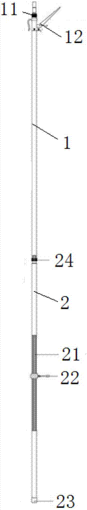 A multi-functional insulating operating rod