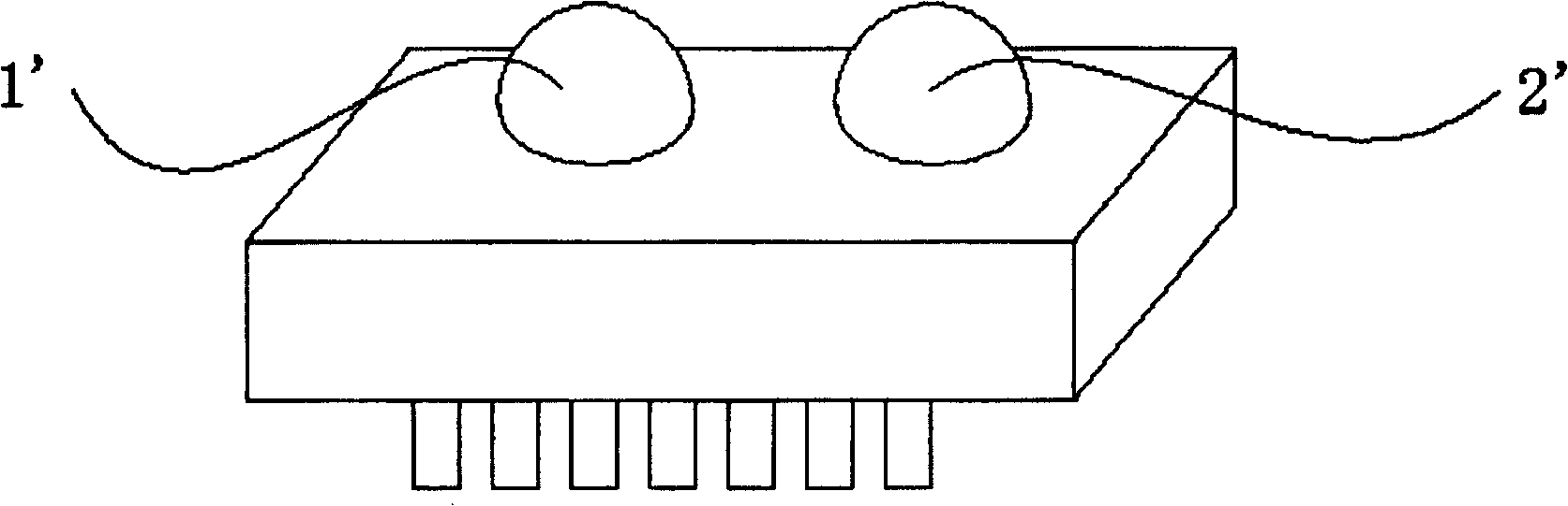 Infrared assembly for handset