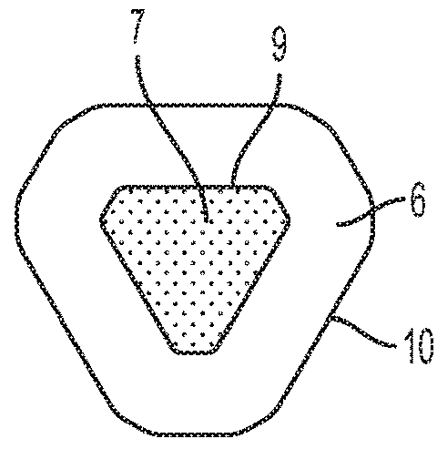 Glove with optimized safety markings