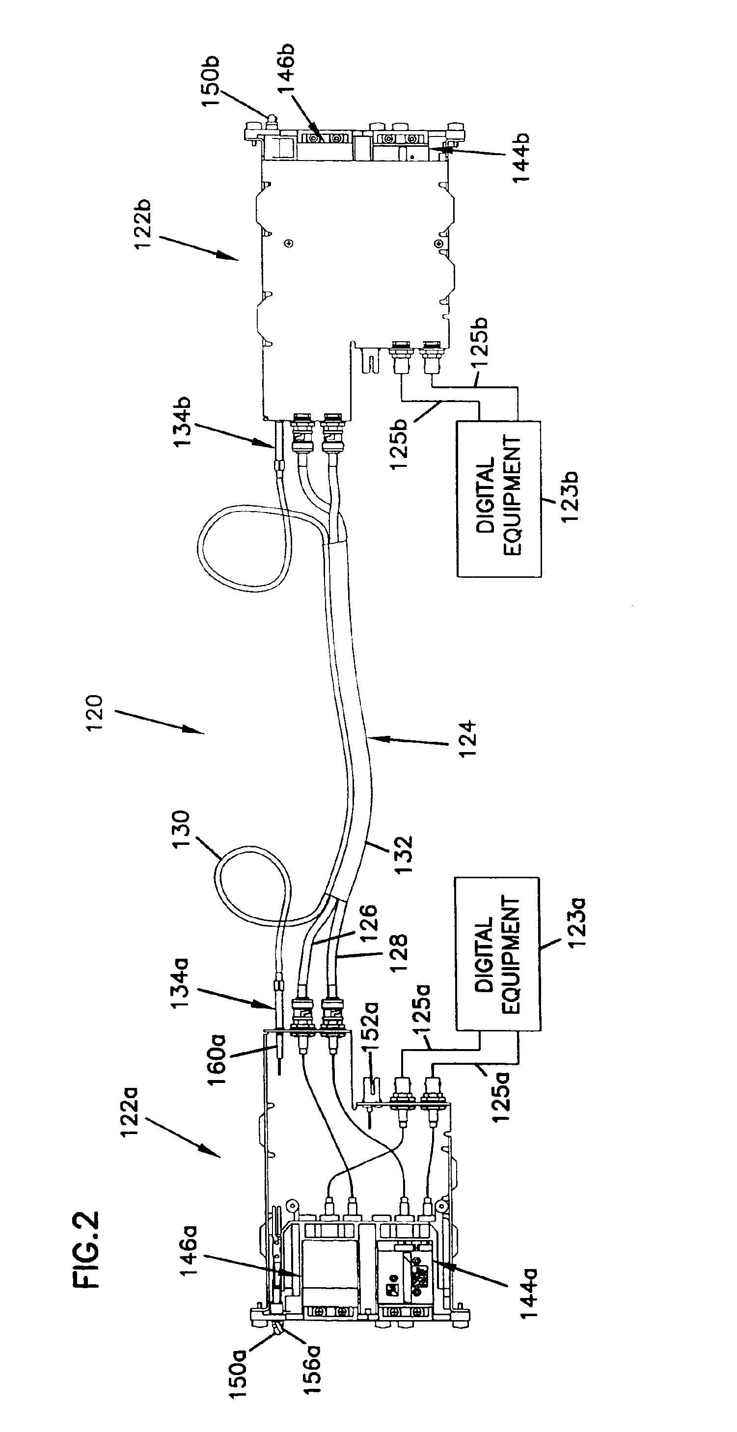 Cross-connect jumper assembly having tracer lamp