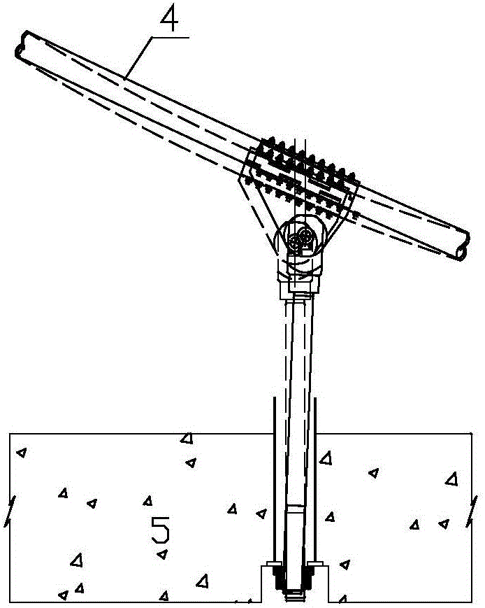 A Rigid Boom Pushing and Sliding Device and Its Sliding Method